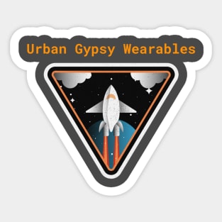 Urban Gypsy Wearables - Rocket Sticker